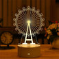 Romantic 3D Acrylic LED Night Light