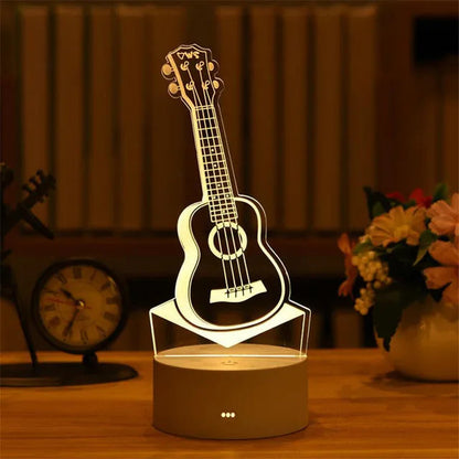 Romantic 3D Acrylic LED Night Light