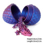 Rotatable 3D Printed Dragon Egg Decor