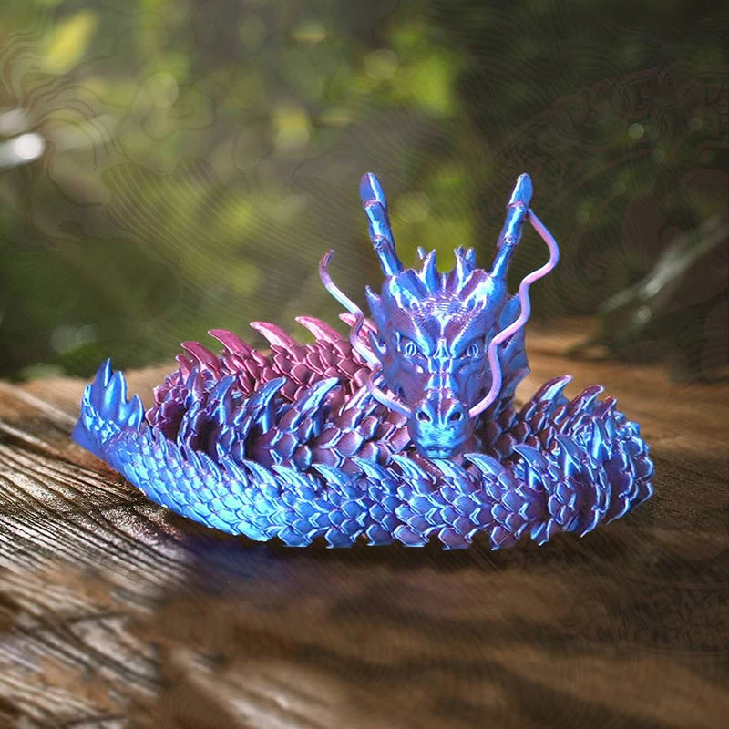 Rotatable 3D Printed Dragon Egg Decor