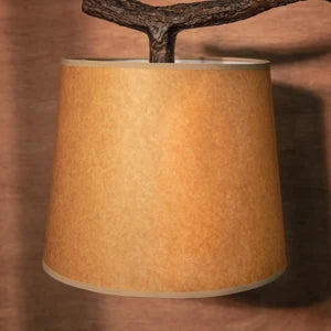 Rustic Bronze Overhang Floor Lamp