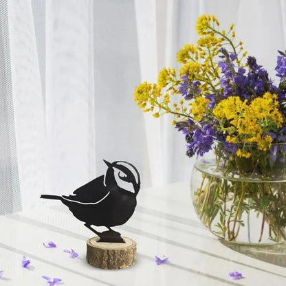 Rustic Metal Bird Silhouette Decor