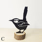 Rustic Metal Bird Silhouette Decor