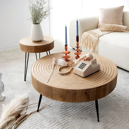 Rustic Nesting Coffee Table Set