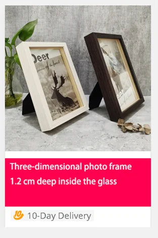 Rustic Wooden Photo Frame Collection