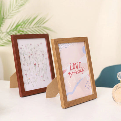 Rustic Wooden Photo Frame Collection