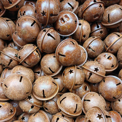 Rusty Metal Jingle Bells 25-40mm