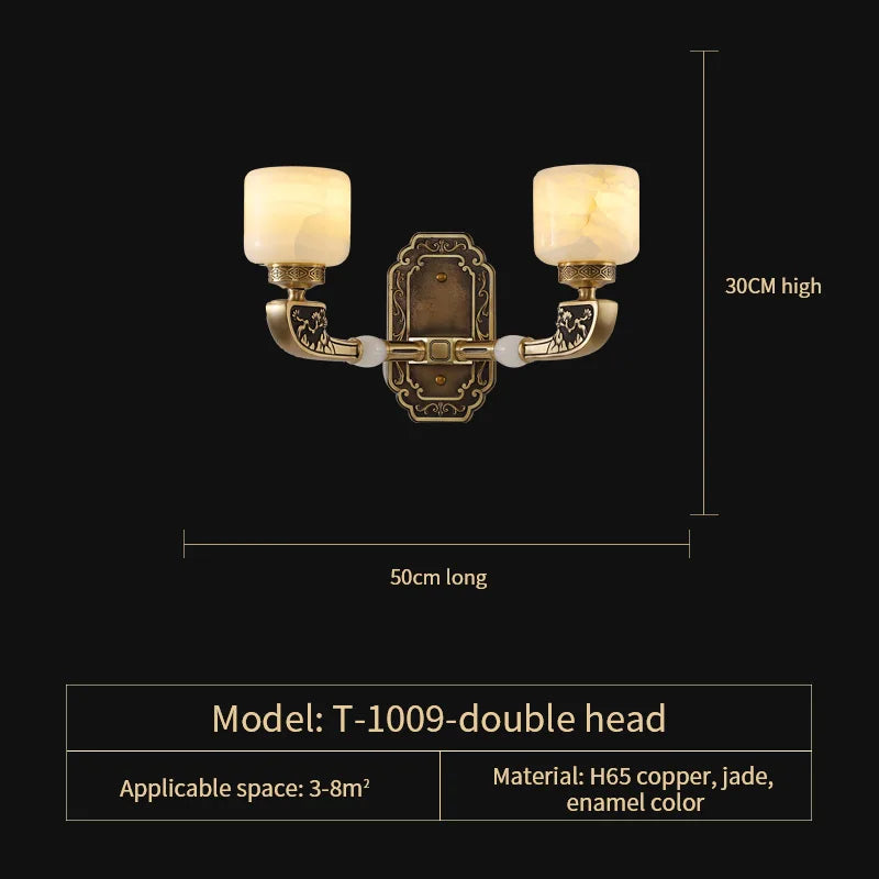 DecorBites™ Chinese Jade Chandelier: Modern Living Room & Restaurant Décor