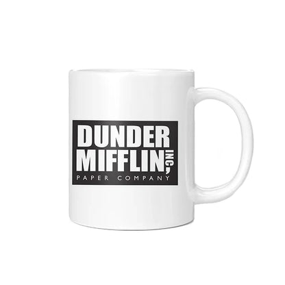 1Pcs New 350ml Dunder Mifflin The Office-World’s Best Boss Coffe Cups Funny Ceramic Tea Milk Cocoa Mugs Unique Birthday Gifts