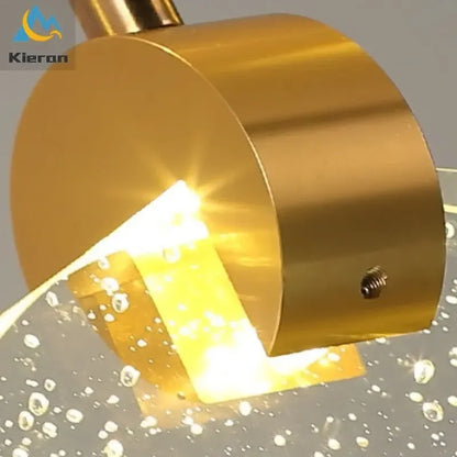 DecorBites™ Crystal LED Chandelier for Modern Home Decor and Lighting