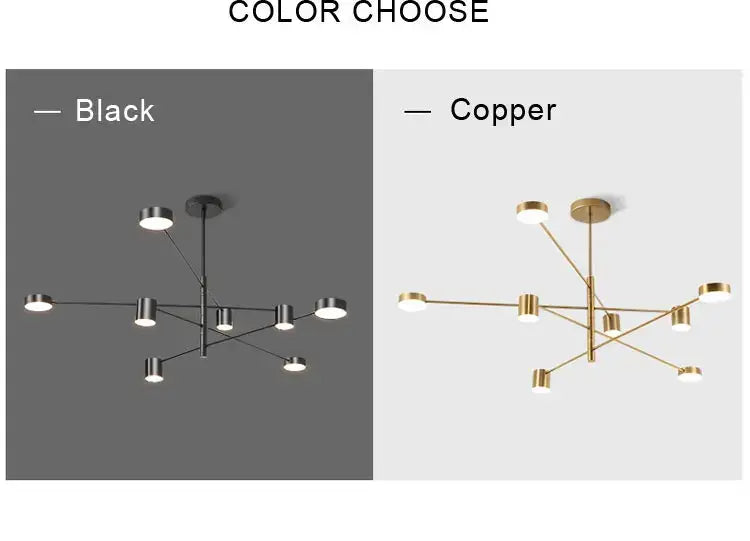 DecorBites™ Stylish Led Chandelier for Home Decor