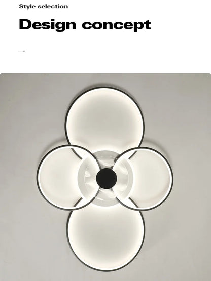 DecorBites™ Living Room Ceiling Lamp Modern Minimalist Bedroom Lighting