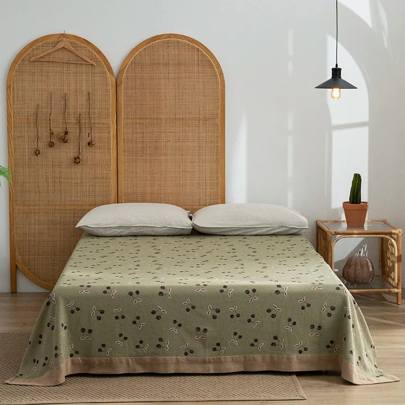 Manta de algodón de lujo DecorBites™ - Calidad superior, 200 x 230 cm / 150 x 200 cm, perfecta para el sofá o la cama