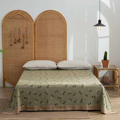 Manta de algodón de lujo DecorBites™ - Calidad superior, 200 x 230 cm / 150 x 200 cm, perfecta para el sofá o la cama