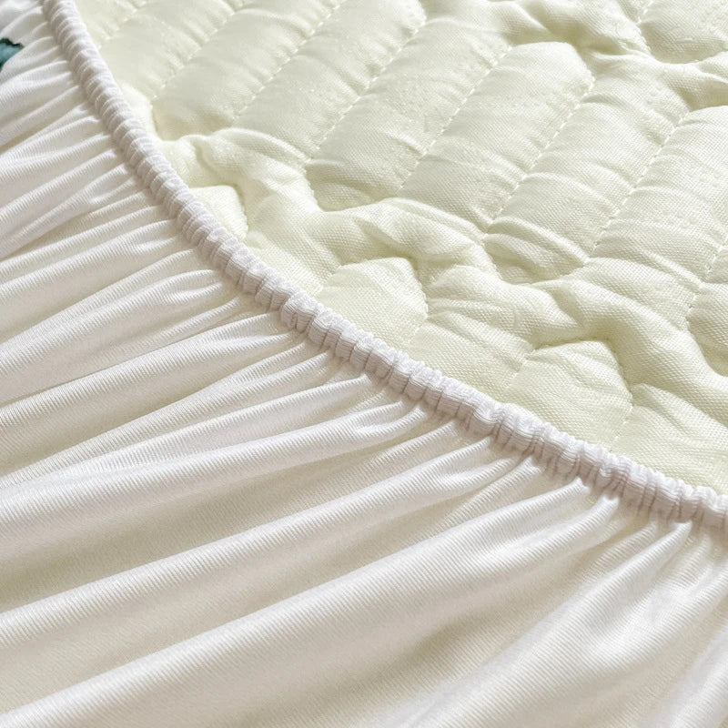 Decorbites™ Latex-Kühlende Matratzenauflage & Bezugsset - Sommer-Kühlung Bettpad
