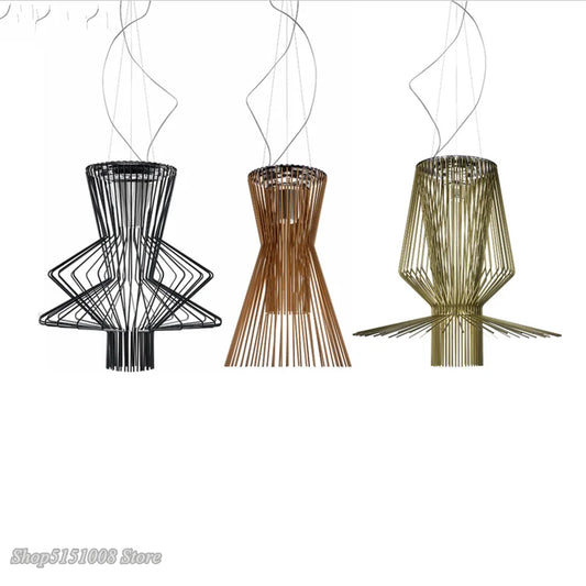 DecorBites™ Cage Industrial Pendant Lights LED - Vintage Foscarini Allegro Ritmico Suspension Lamp