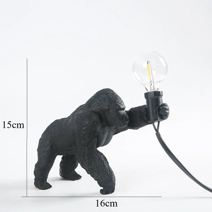 DecorBites™ Gorilla Night Light Indoor Decor Resin Small Lamp