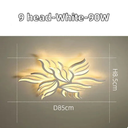 DecorBites™ LED Panel Ceiling Light Dimmable Fixture for Modern Bedroom, Living Room, Kitchen