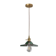 Green Minimalist Pendant Light