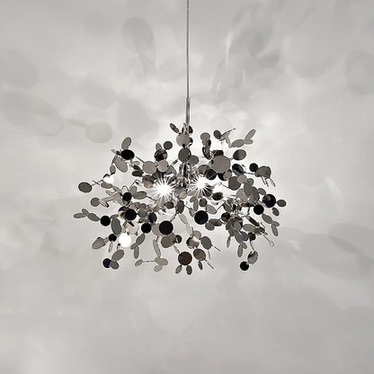 DecorBites™ Dandelion Chandelier: Modern Nordic Pendant Light for Living Dining Room, Creative Balcony Fixture