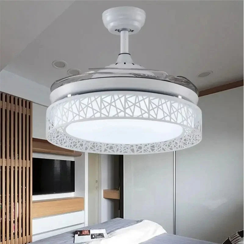 Luces para Ventilador de Techo Decorbites™ Gold Control Remoto 36/42 pulgadas Comedor Dormitorio Sala Luminaria