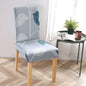 Decobites Stretch Print Chair Cover - Elastic Seat Slipcover