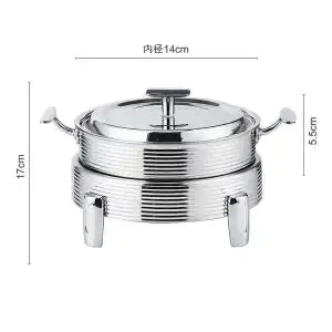 طقم أواني كحولية صينية ساخنة من DecorBites™ مقاس 14-28 سم