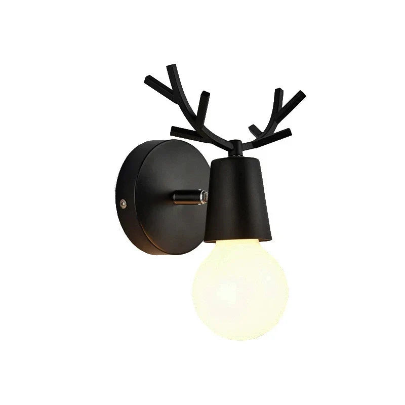 Decorbites™ LED-Wandleuchte mit Hirschkopf, moderne minimalistische Schlafzimmerbeleuchtung in 7 Farben