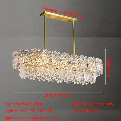 DecorBites™ Glass LED Pendant for Restaurant, Bedroom, Hotel, and Bar lighting