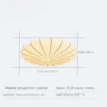 Lámpara colgante DecorBites™ Cream Flower para comedor y sala de estar