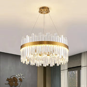 Gold Crystal Indoor Chandelier