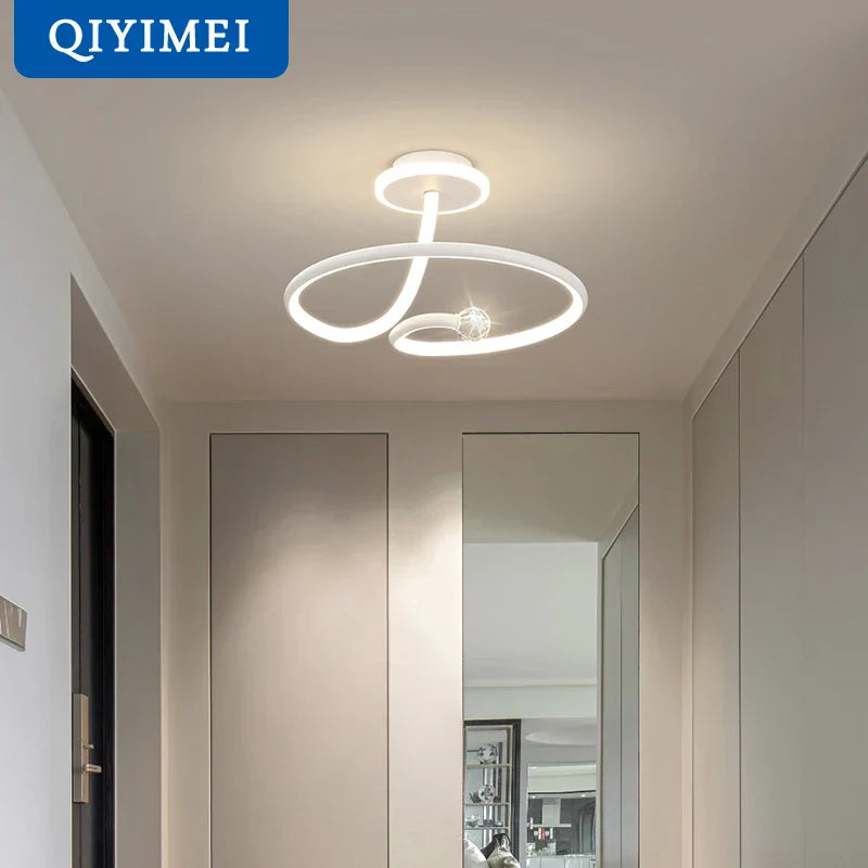 DecorBites™ Black Crystal Chandelier for Bedroom and Living Room Lighting