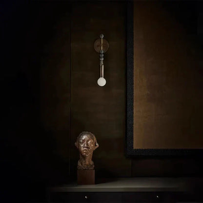 DecorBites™ Brass Marble Ball Wall Sconce LED Dimmable Classic Home Decoration