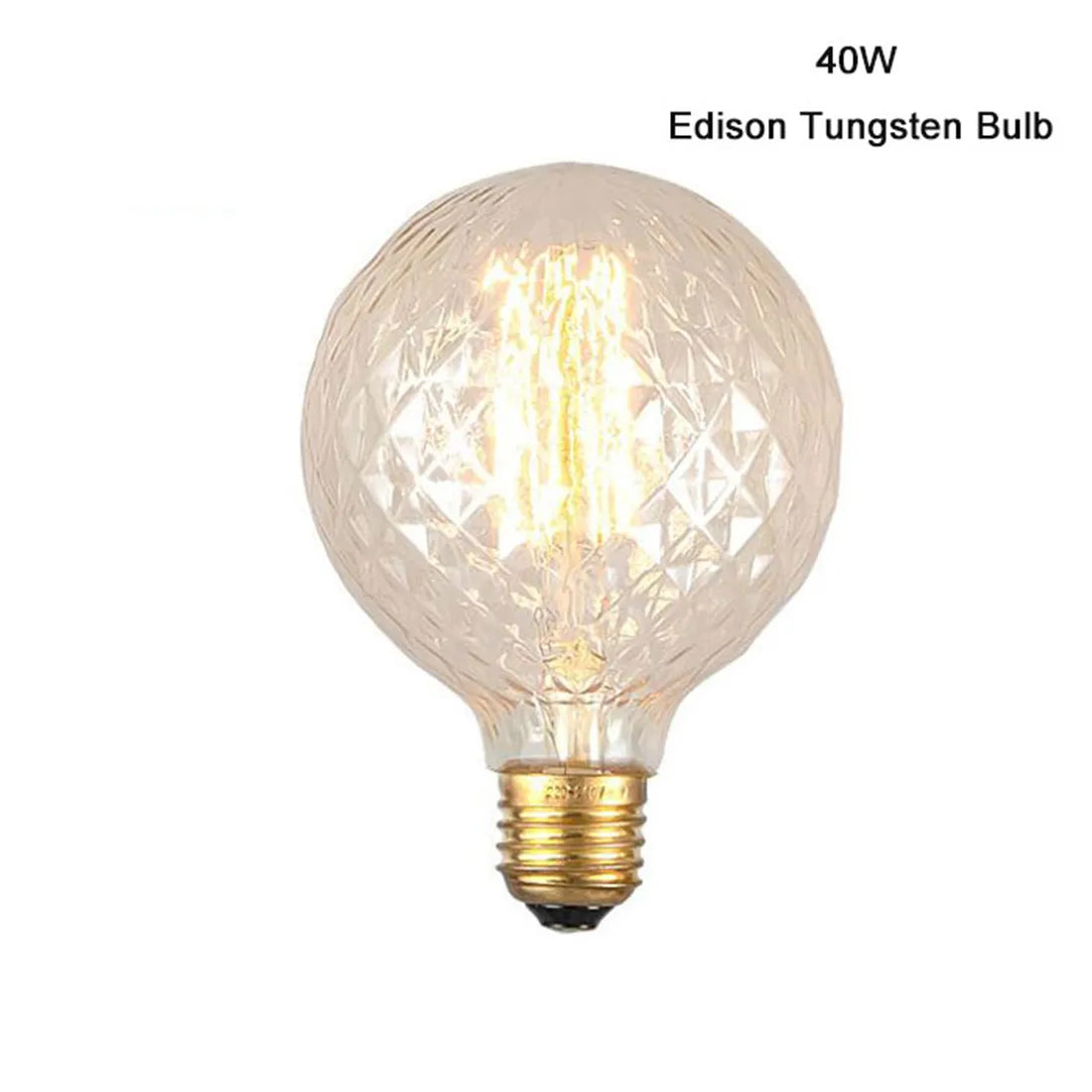 Decorbites™ Dimmbare 4W LED-Glühbirne Edison E27 G95 Retro-Filament Vintage-Lampe