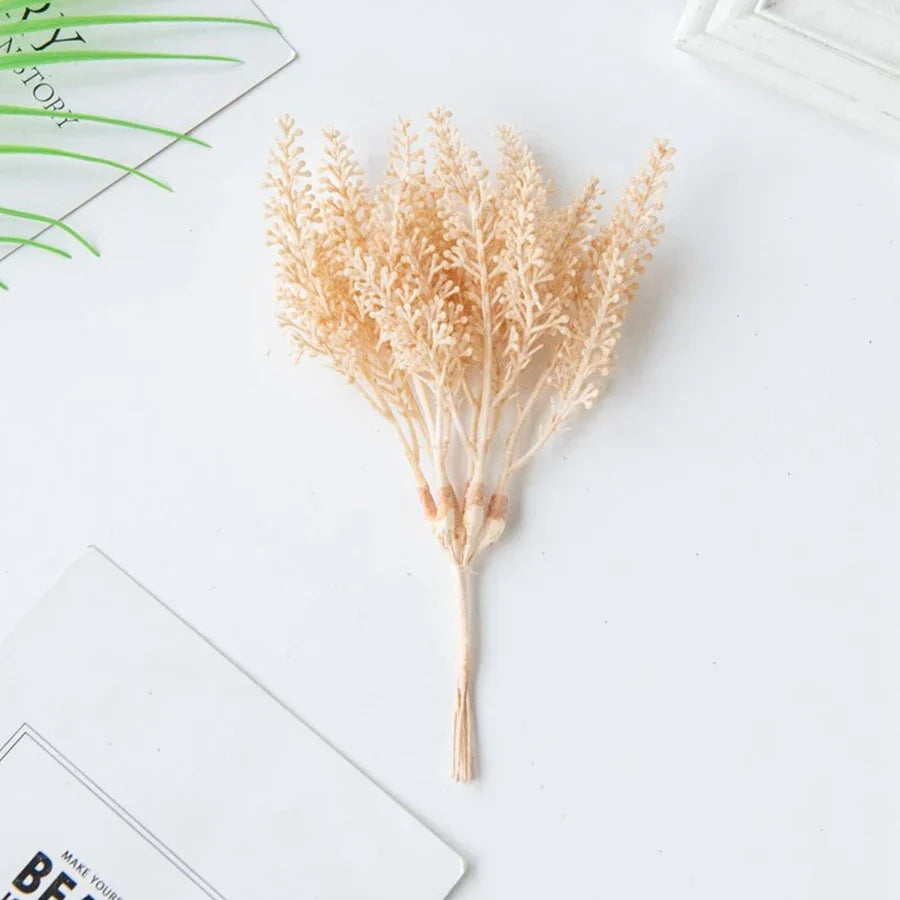 DecorBites™ Golden Wheat Ear Artificial Plants for Home Wedding Decoration