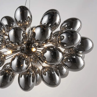 DecorBites™ Elegant Grape Glass Chandelier for Luxury Home Decoration
