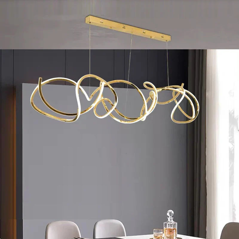 DecorBites™ LED Pendant Chandeliers for Dining and Living Room Decor