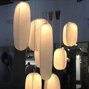 Silk Nordic Pendant Light Wabi Sabi D60cm