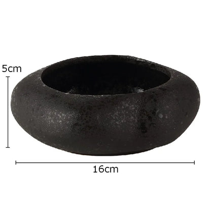 DecorBites™ Lotus Seedpod Ceramic Vase Artificial Flower Pot Modern Desk Decor