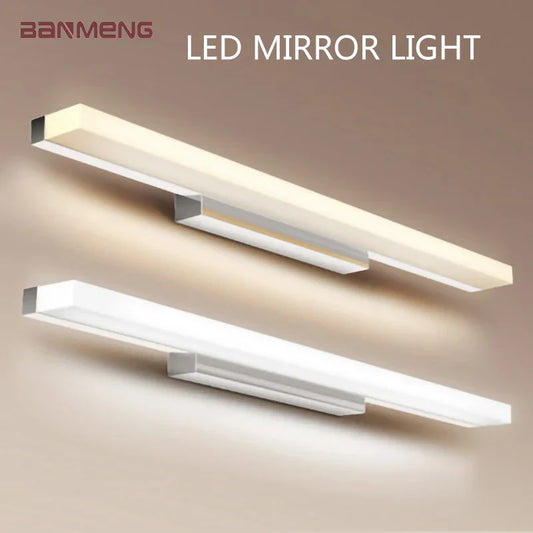 DecorBites™ LED Acrylic Wall Lamp for Bathroom & Bedroom, Modern Simplicity, Anti-fog Sconces
