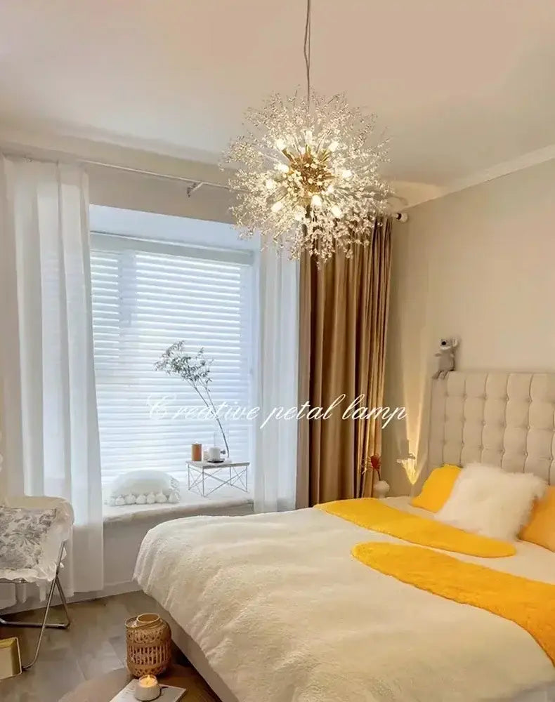 DecorBites™ Starry Sky Crystal Pendant Light Fixture