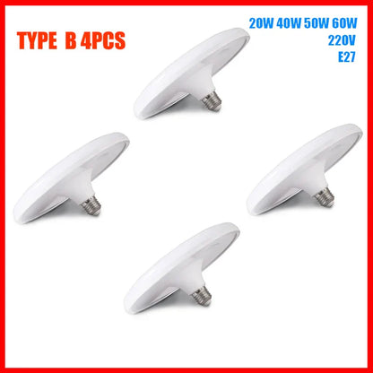 DecorBites™ LED Ceiling Lamp E27 Round Shape Super Bright Indoor Lighting Bulb