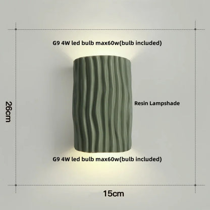 DecorBites™ Double LED Wall Lamp Sconce Bedside Reading Modern Nordic Decor Mirror Light