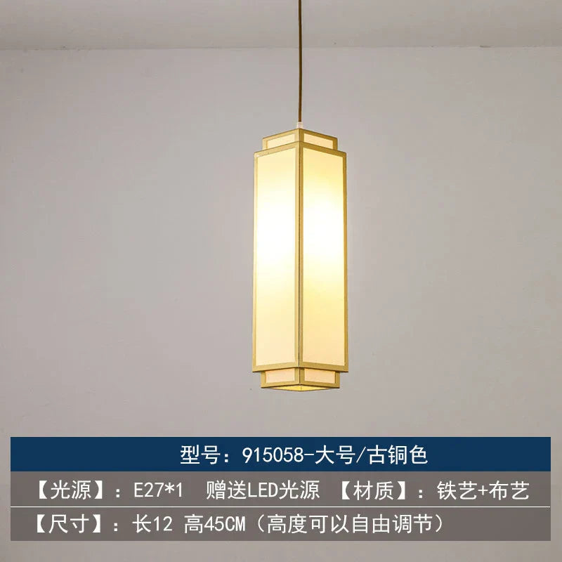 DecorBites™ Chinoiserie Retro Chandelier: Study Bedroom Dining Room Industrial Lighting
