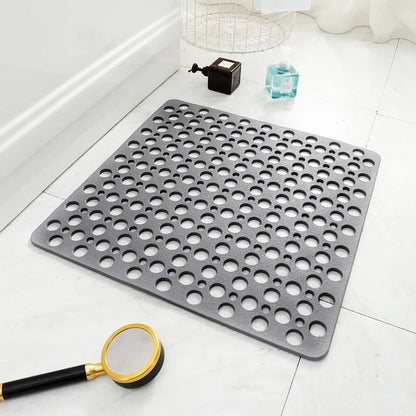 Decobites Soft TPE Bath Mat Large Hydrophobic Pad Anti-slip Non-toxic Waterproof Mats