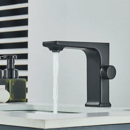 DecorBites™ LCD Digital Basin Faucet Brass Mixer Tap Hot Cold Deck Mounted Display