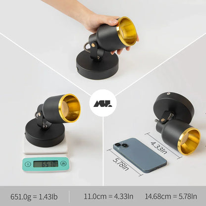 DecorBites™ Adjustable 7W CRI97 Surface Mounted Ceiling Spotlight 340° Angle