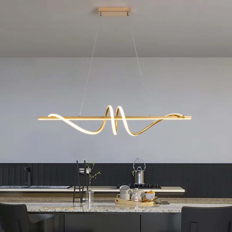 DecorBites™ Kitchen Island LED Pendant Light Chandelier for Dining Area