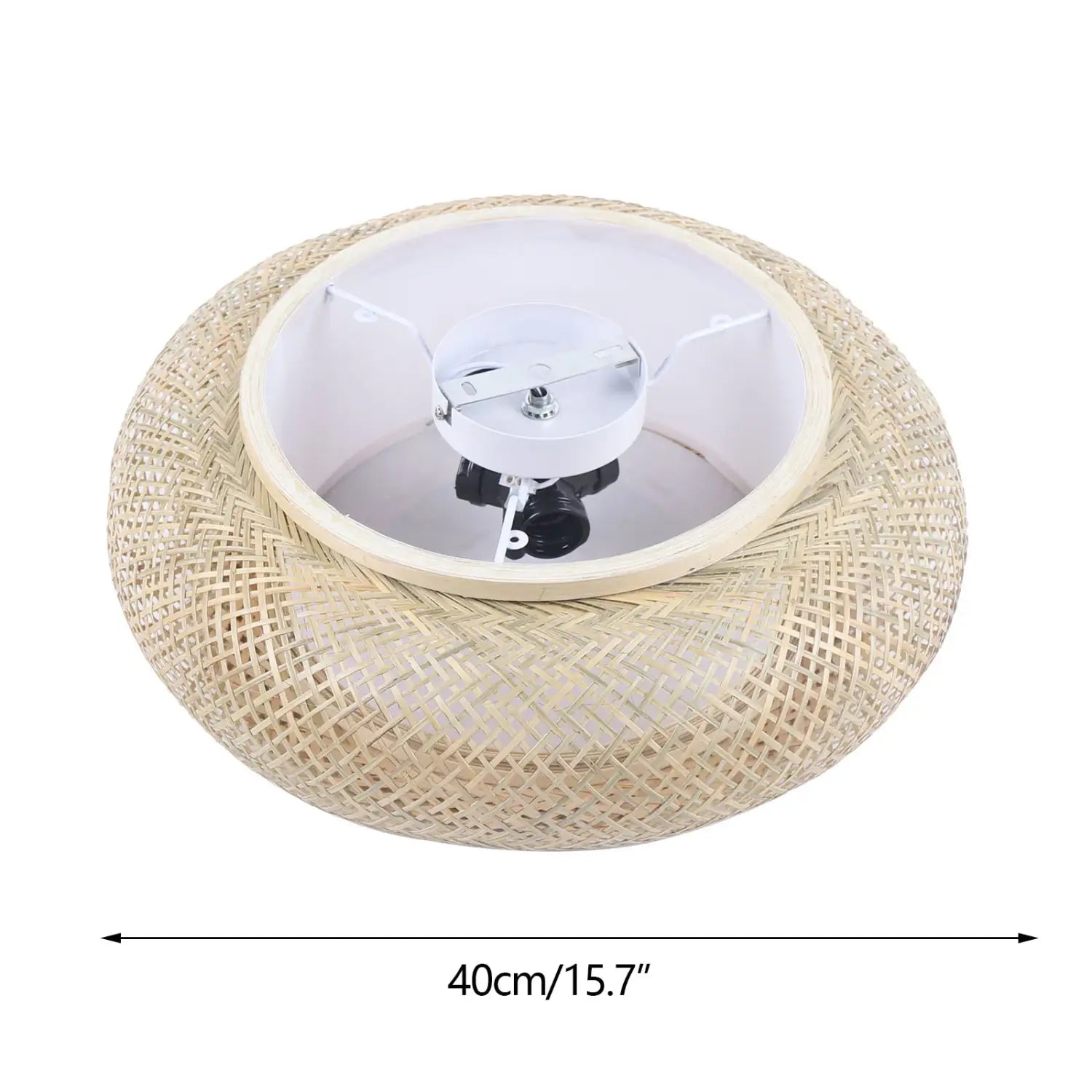 DecorBites™ Modern Rattan Pendant Light - LED Ceiling Fan