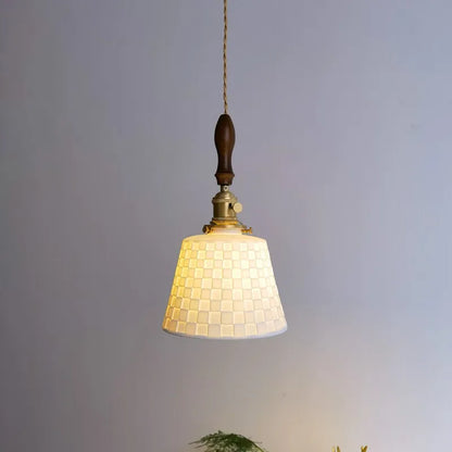 DecorBites™ Ceramic Copper LED Pendant Light for Kitchen Dining Bedroom Decor